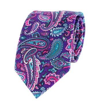 corbata con estampado