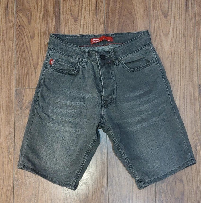 BERMUDA GRIS VAQUERO DELANTE