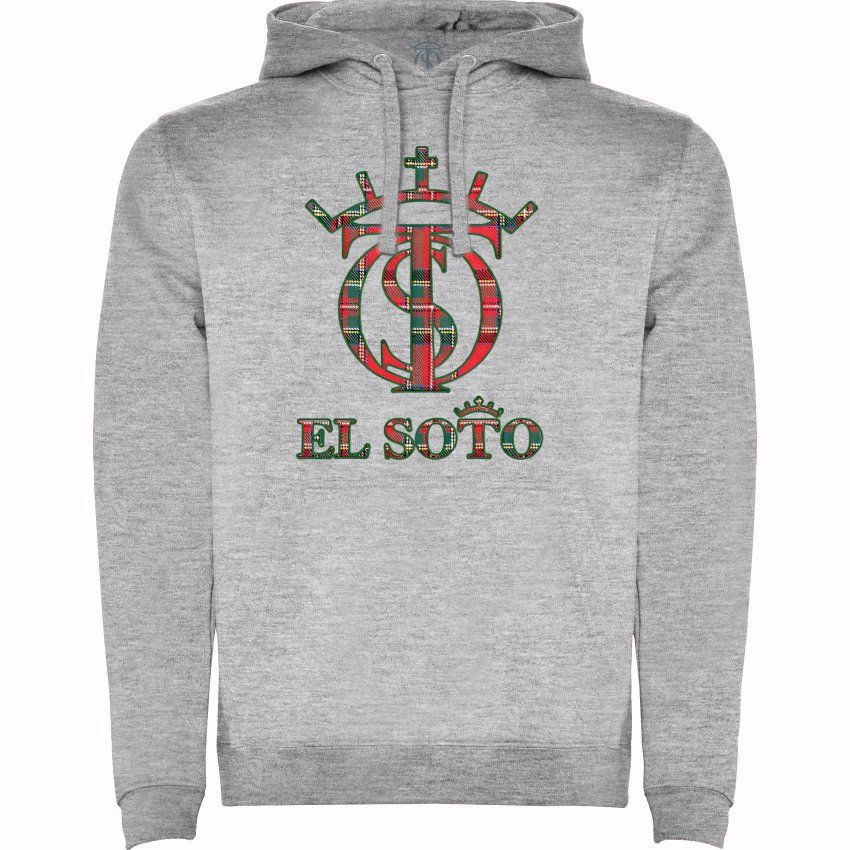 sudadera gris hierro escoces rojo el soto 1