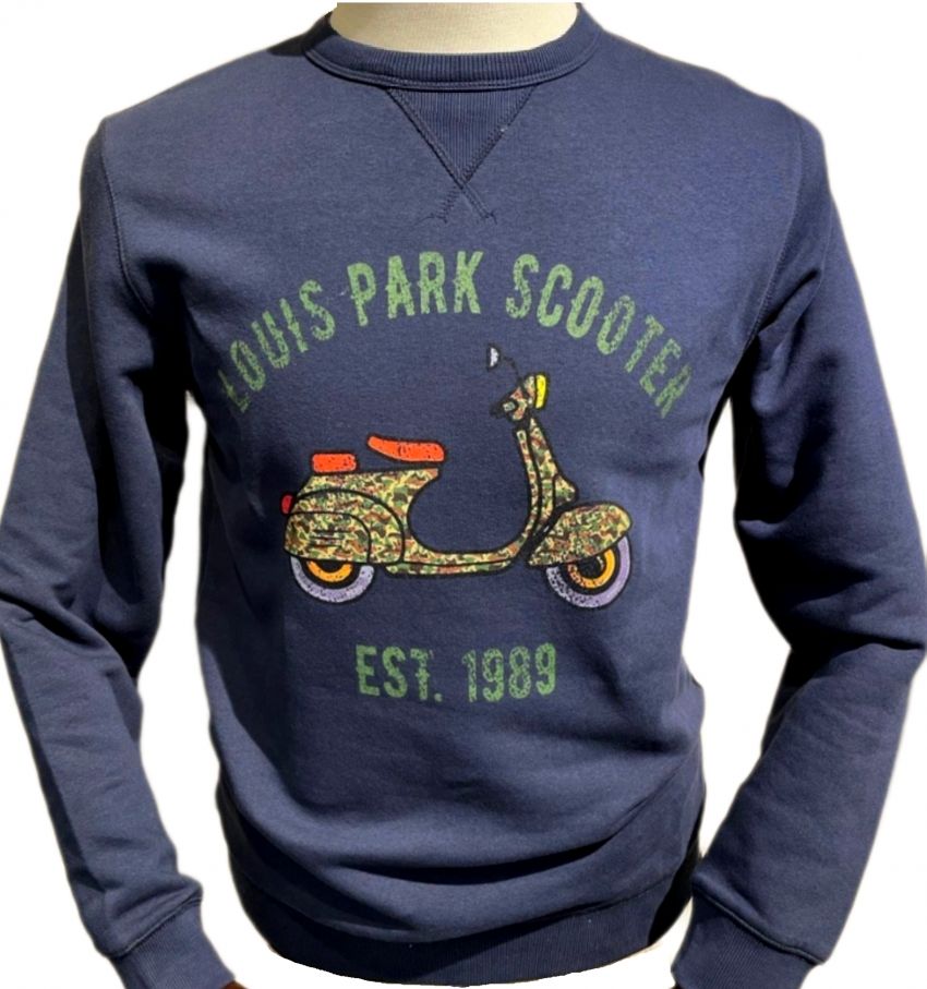SUDADERA VESPA VERDE MIMETIZADA EL SOTO