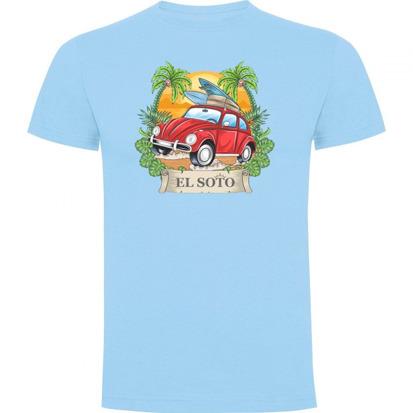 COCHE ESCARABAJO azul celeste