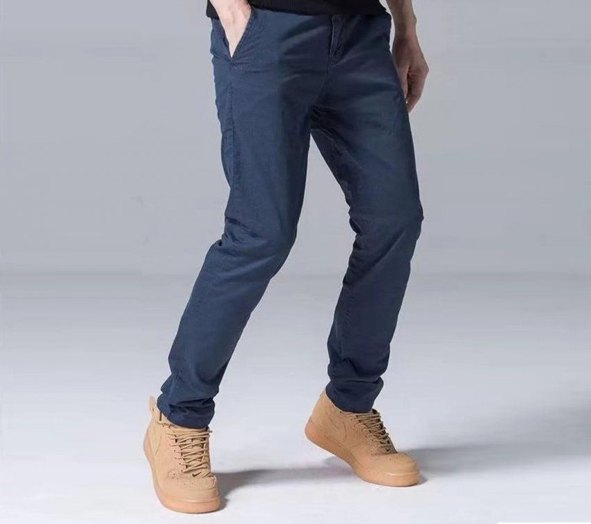 Pantalón Chino Azul Verano