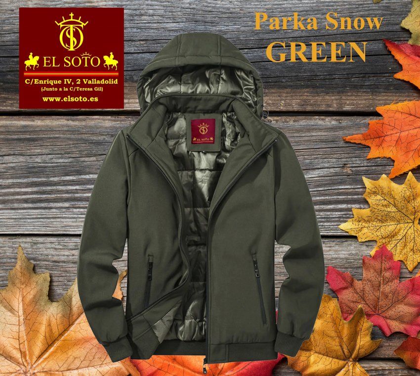 parka snow green