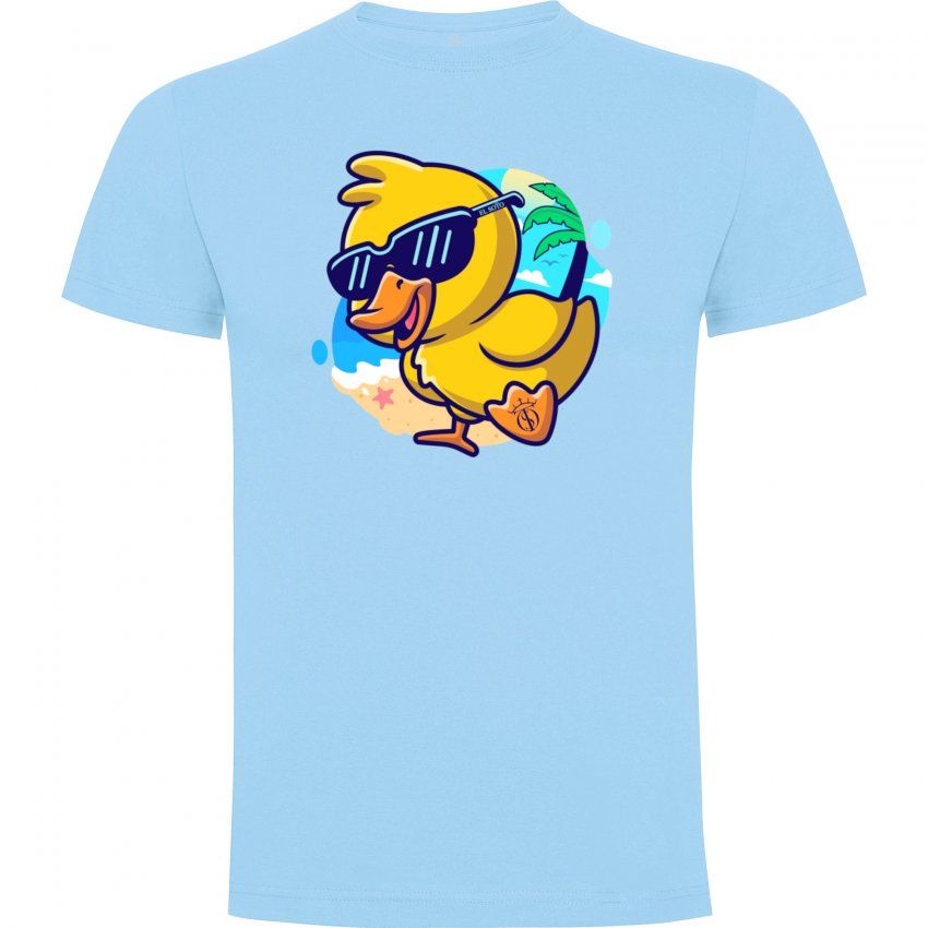PATITO azul celeste