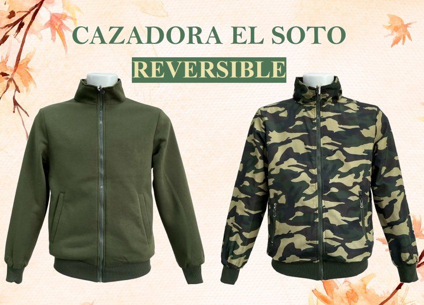 CAZADORA REVERSIBLE EL SOTO VERDE