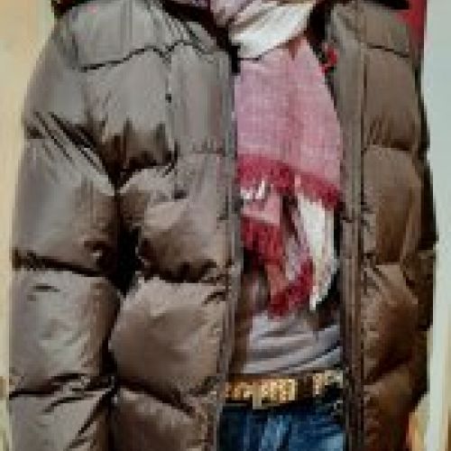 PARKA GLASGOW MARRON FRONTAL