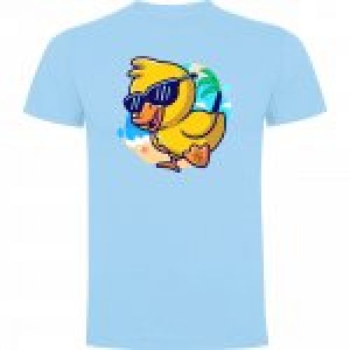 PATITO azul celeste