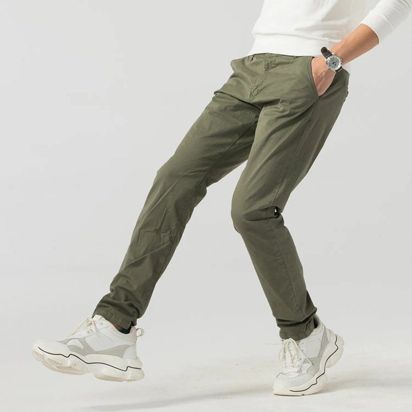 Pantalón Chino Verde Verano 4