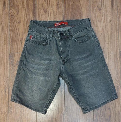 BERMUDA GRIS VAQUERO DELANTE