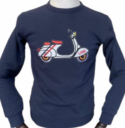 SUDADERA VESPA BLANCA EL SOTO