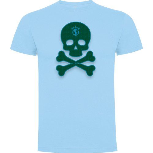 CALAVERA GREEN azul celeste
