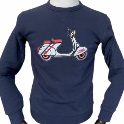 SUDADERA VESPA BLANCA EL SOTO