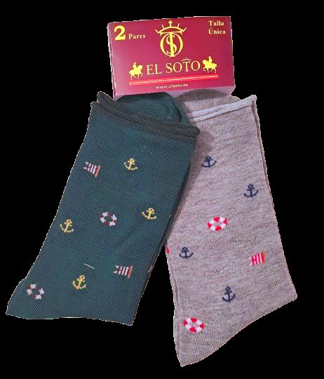 Calcetines de anclas y flotadores
