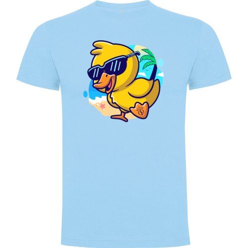 PATITO azul celeste