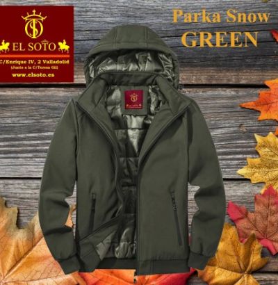 parka snow green