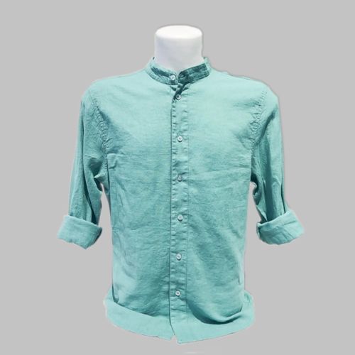 Camisa 100% Lino Verde