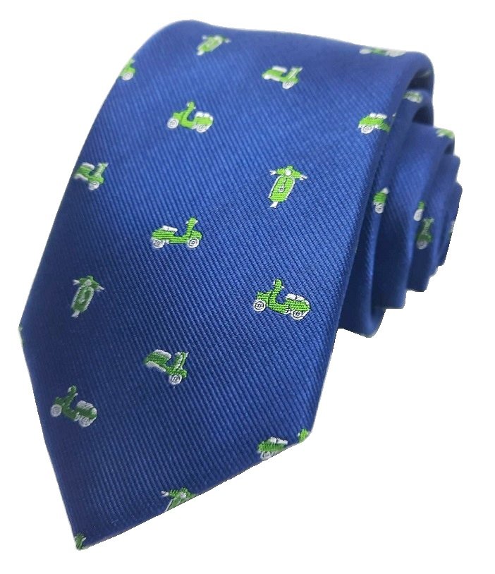 Corbata y corbata de lunares pequeños 100% seda para la mayoría de las ocasiones Cardinale 